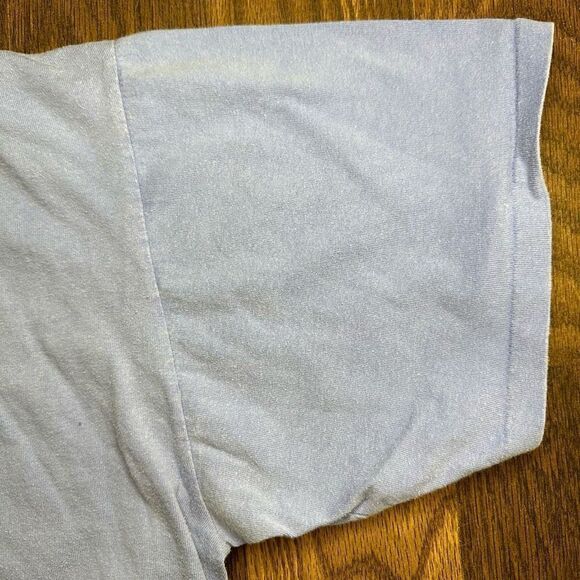 Vtg 90s Big Hed Designs Cartoon Fish Boston Single Stitch Blue Size XL - Picture 5 of 7